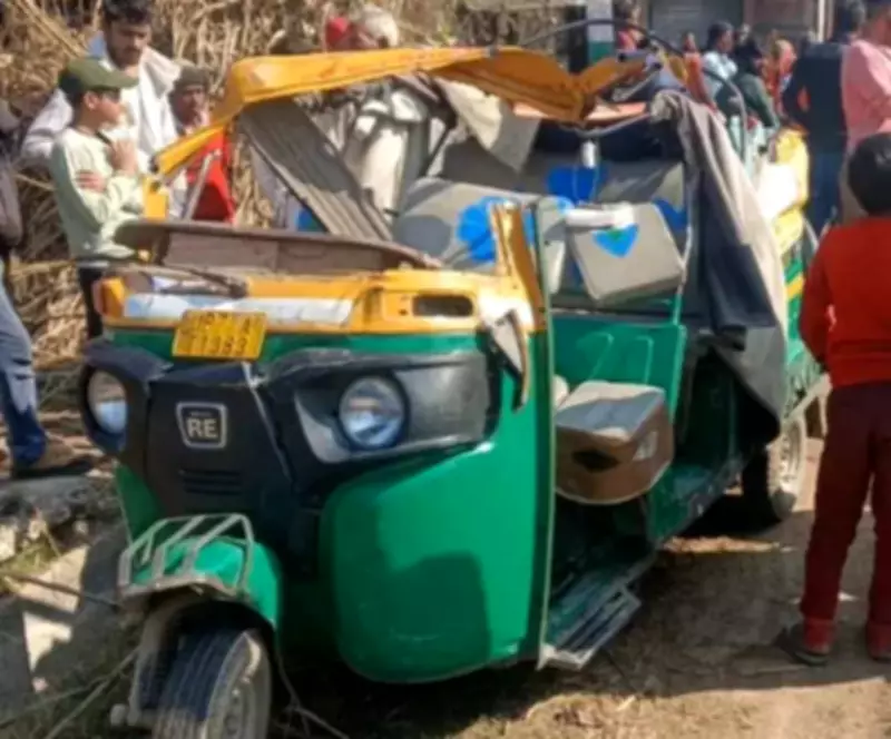 Two Students Killed, Three Injured in Kanpur Auto-Truck Collision