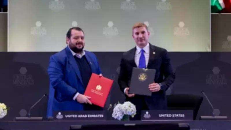 UAE and US Forge Critical Minerals Pact to Secure Supply Chains