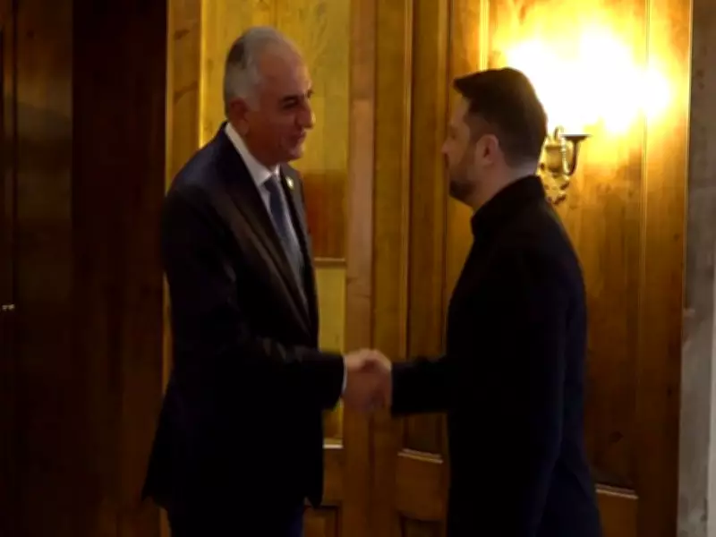 Ukraine Expresses Support for Iranian People Following Zelenskyy's Meeting with Exiled Crown Prince