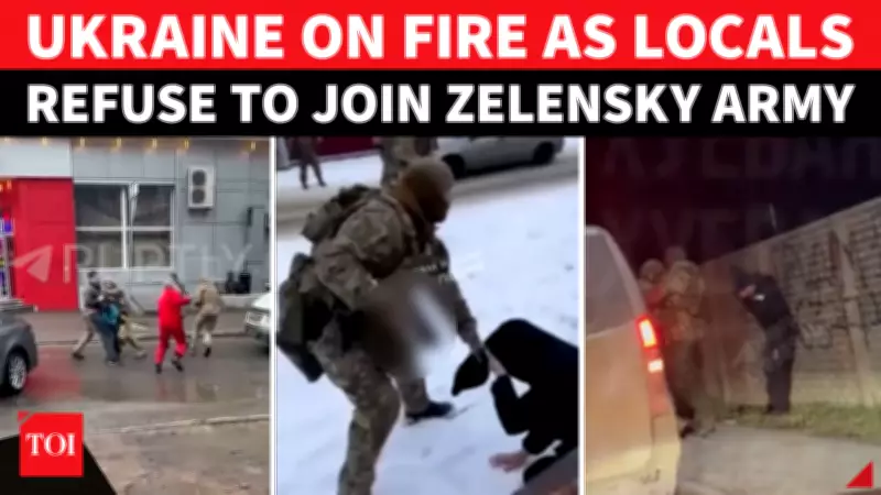 Ukraine Mobilization Violence: Draft Squads Open Fire, Civilians Resist Amid Growing Crisis