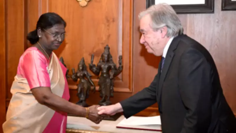 UN Chief Guterres Meets President Murmu in Delhi, Discusses AI Governance and UN Reform