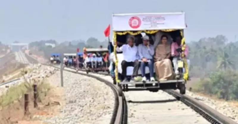Union Minister V Somanna Reviews Davanagere-Chitradurga Rail Project, Sets 2027 Deadline