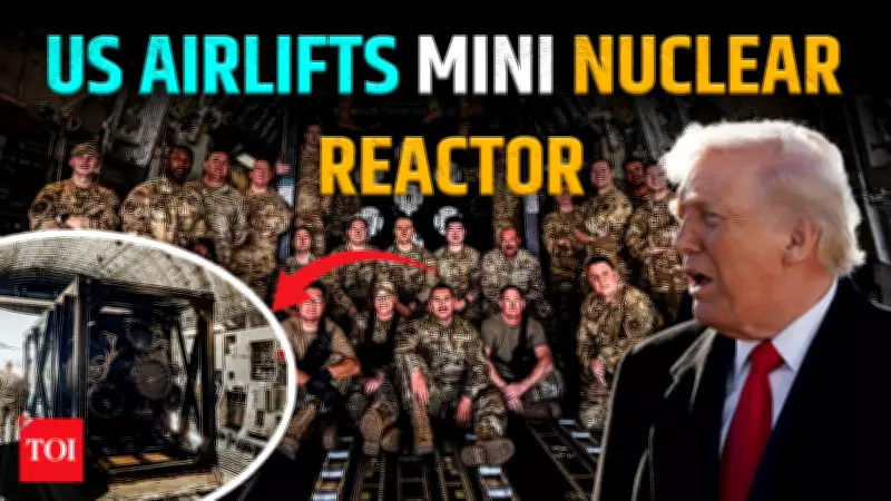 US Air Force C-17 Airlifts Miniature Nuclear Reactor in Historic Operation Windlord