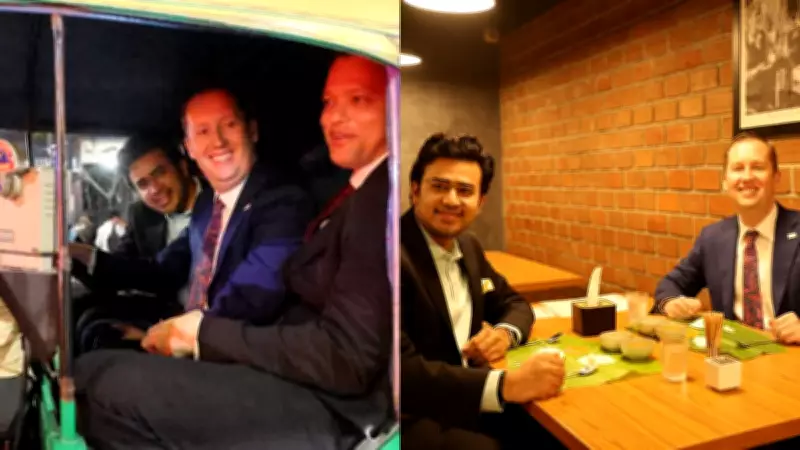 US Ambassador's Auto Ride & Dosa Night in Bengaluru with Tejasvi Surya