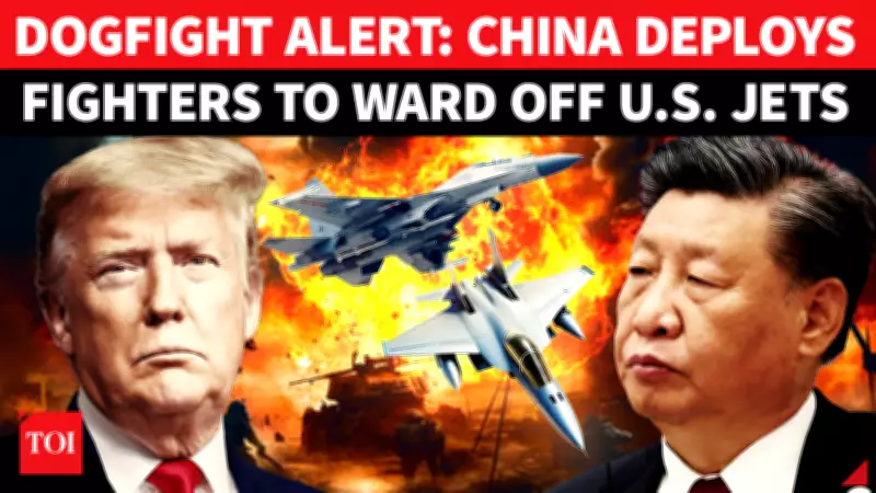 U.S. F-16 Patrol Triggers Chinese J-16 Scramble Over Korean Peninsula