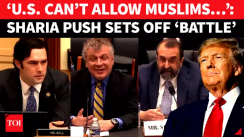 US House Erupts Over Alleged Sharia Law Threat, Sparking Fiery Debate