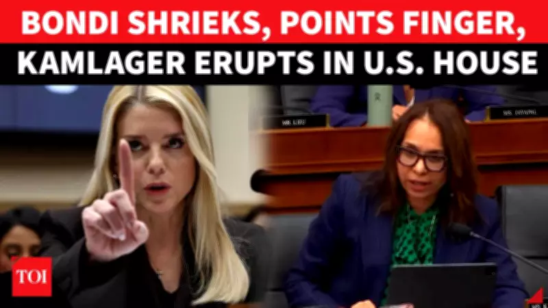 US House Erupts: Pam Bondi and Kamlager-Dove Clash in Fiery Congressional Showdown