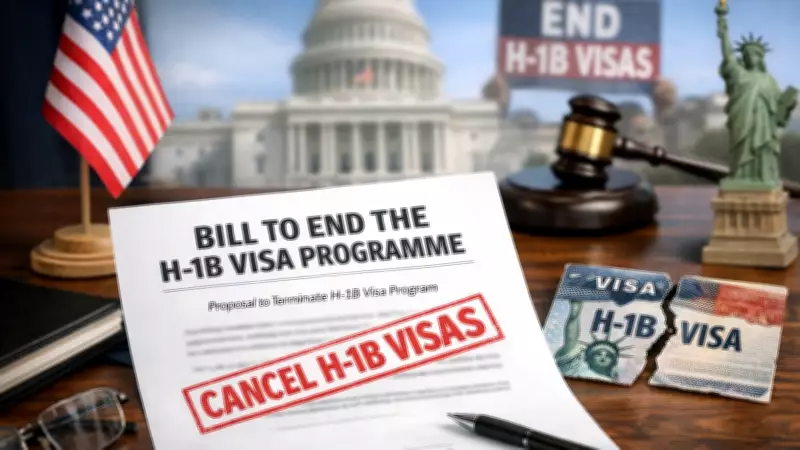 US Lawmaker's EXILE Act Aims to Abolish H-1B Visa Program, Impacting Indian Professionals
