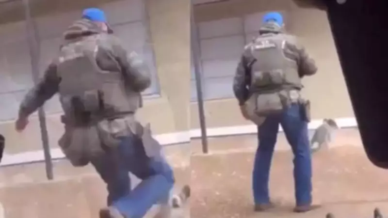 US Marshal Dog-Kicking Video Sparks Outrage, Prompts Official Response