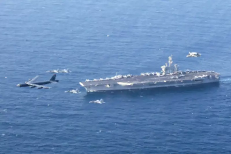US Navy F-35C Shoots Down Iranian Drone Near Carrier in Arabian Sea Amid Rising Tensions