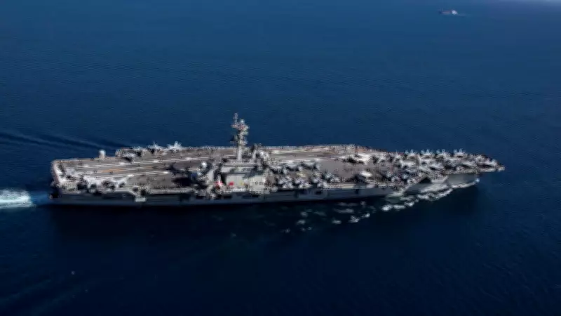 US Navy Intercepts Iranian Shahed Drone Near USS Abraham Lincoln in Strategic Waters