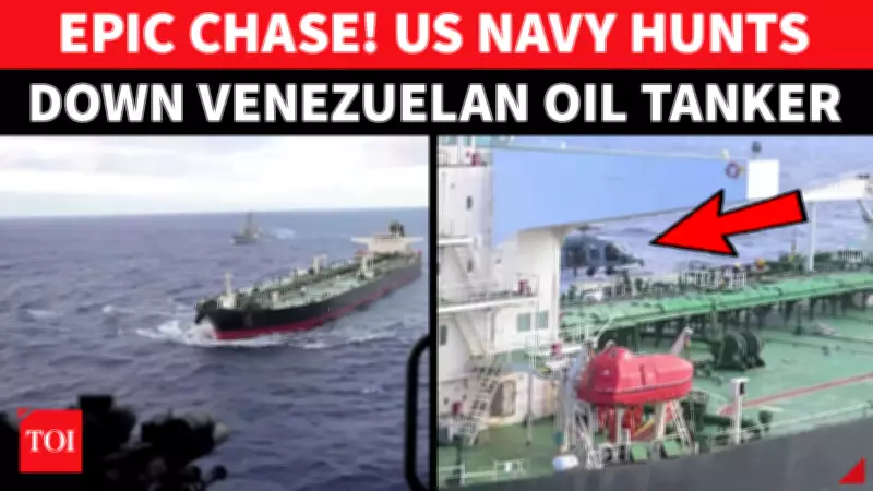 US Navy Seizes Venezuelan Oil Tanker After Epic Chase From Caribbean To Indian Ocean