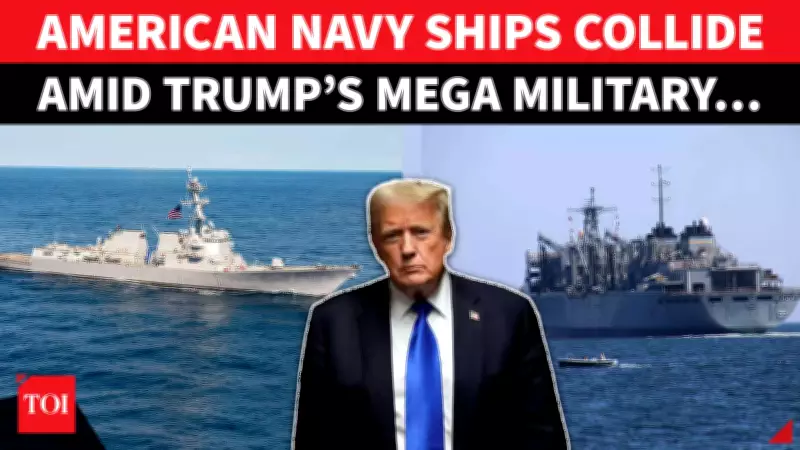 US Navy Ships Collide in Caribbean During Refueling, Sailors Injured Amid Military Buildup