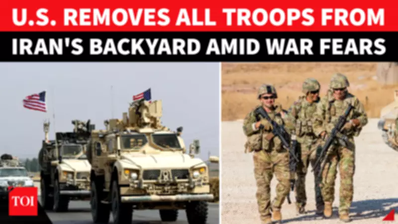 US Prepares Major Troop Withdrawal From Syria Amid Regional Tensions