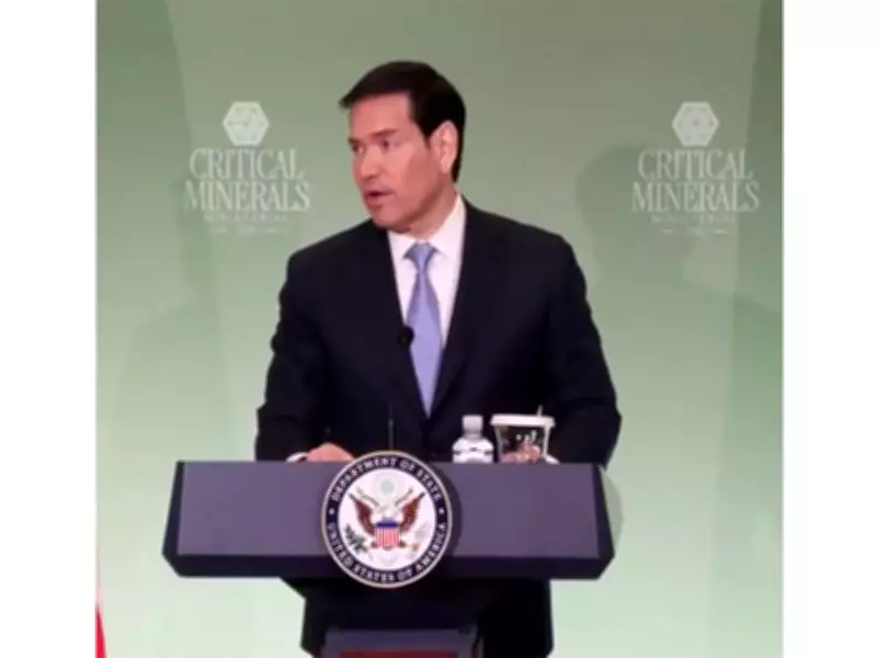 US State Secretary Marco Rubio Leads Historic Gathering to Secure Critical Minerals Supply Chains
