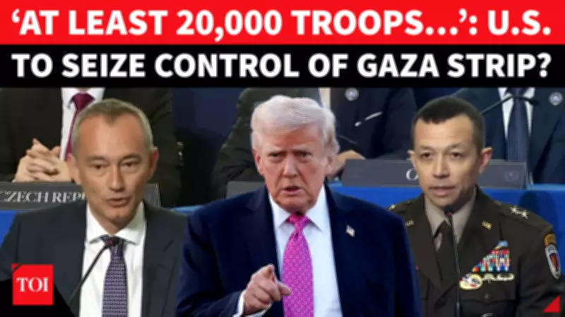 US Unveils 20,000-Troop Gaza Stabilization Force Plan at Trump Peace Summit