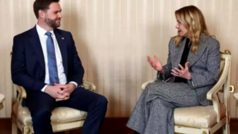 US VP Vance's Flirtatious Remark to Italian PM Meloni at Olympics Meeting