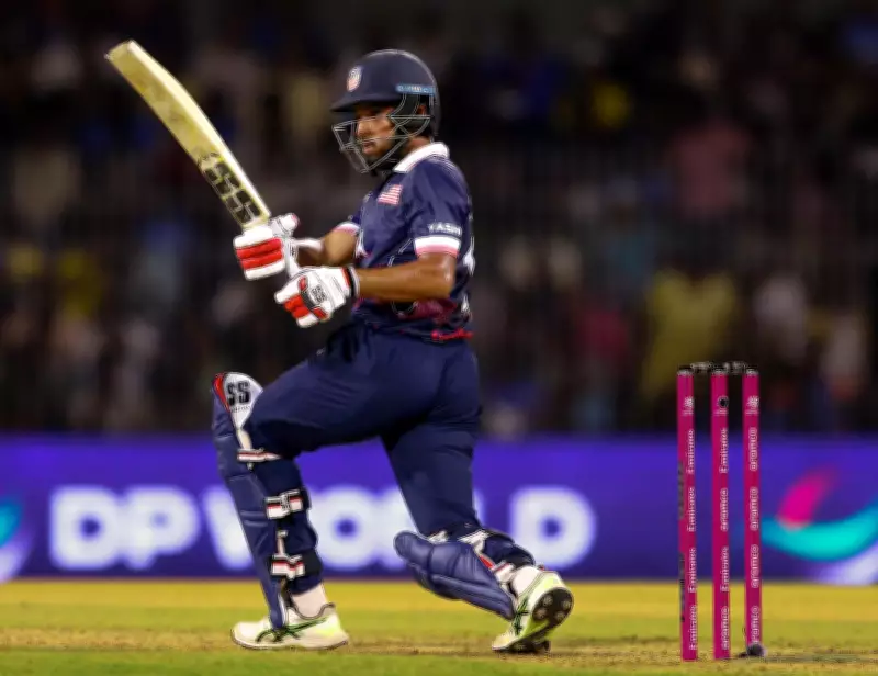 USA's Saiteja Mukkamalla Shines with 79 in T20 World Cup Win Over Netherlands