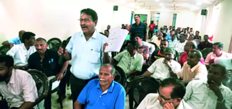 Usgao Villagers Demand Panchayat Acquire Land for Local Housing, Oppose Outsider Sales