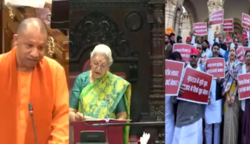 Uttar Pradesh Assembly Erupts in Chaos During Governor's Address