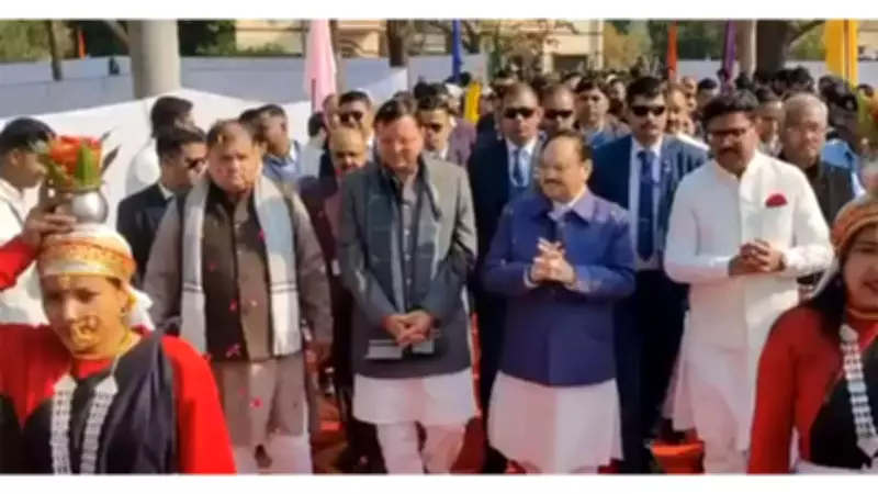 Uttarakhand CM Dhami and Union Minister Nadda Address Himalayan University Convocation