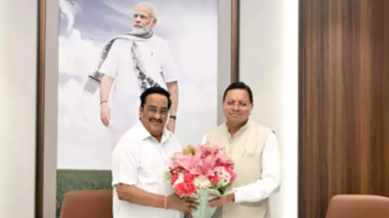 Uttarakhand CM Dhami Meets Jal Shakti Minister, Seeks Funds for Haridwar Kumbh 2027