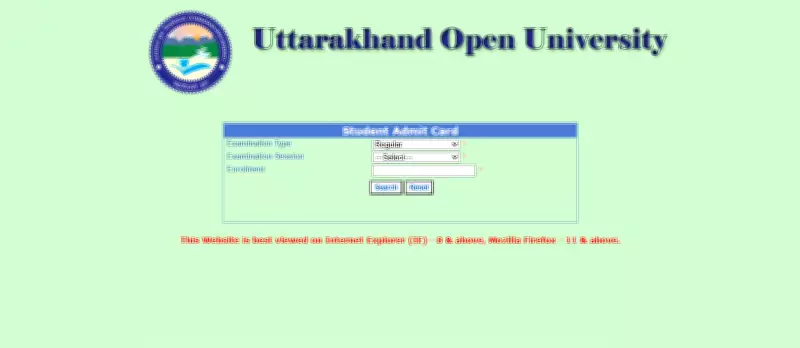 Uttarakhand Open University Releases 2026 Admit Cards for Winter Session Exams