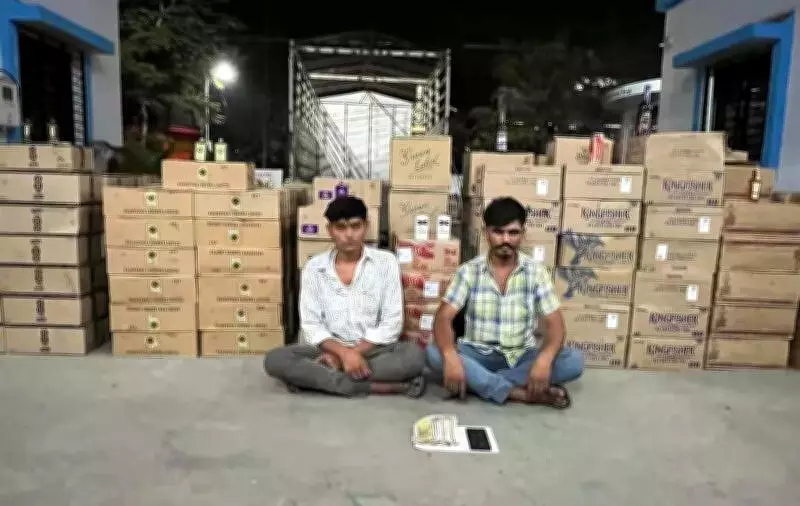Vadodara Police Bust Major Liquor Smuggling Racket on Delhi-Mumbai Expressway