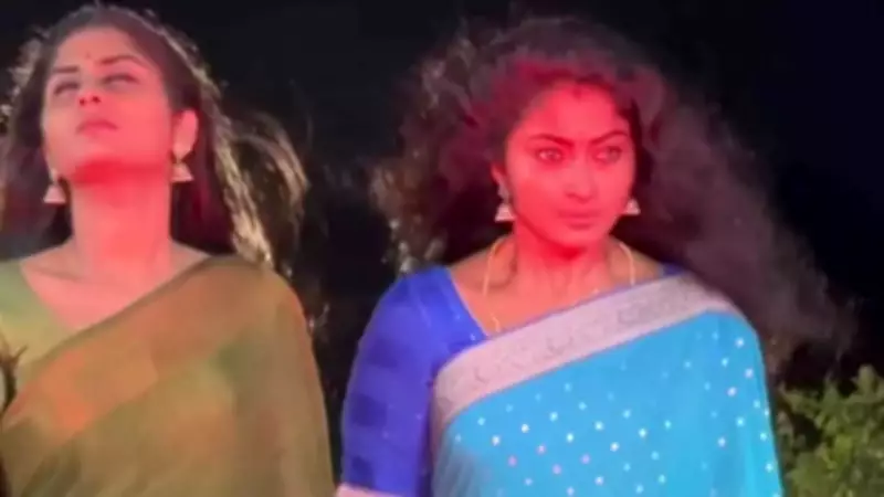 Vaishnavi Arulmozhi Shares BTS Video from Tamil Show Veera Sets