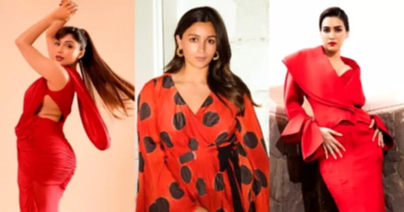 Valentine's Day 2026: Divas Embrace Bold Red Fashion for Love Season