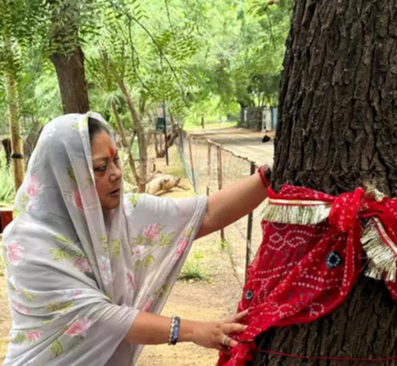 Vasundhara Raje Backs Khejri Bachao Andolan, Seers Begin Indefinite Hunger Strike