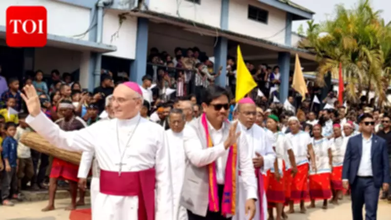Vatican Ambassador Makes Historic First Visit to Garo Hills in Meghalaya