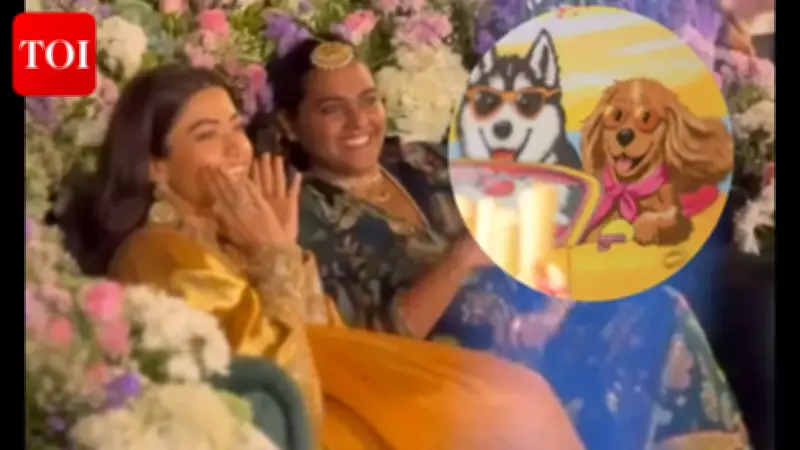 Vijay Deverakonda & Rashmika Mandanna's Haldi Ceremony Visuals Reveal Stunning Decor