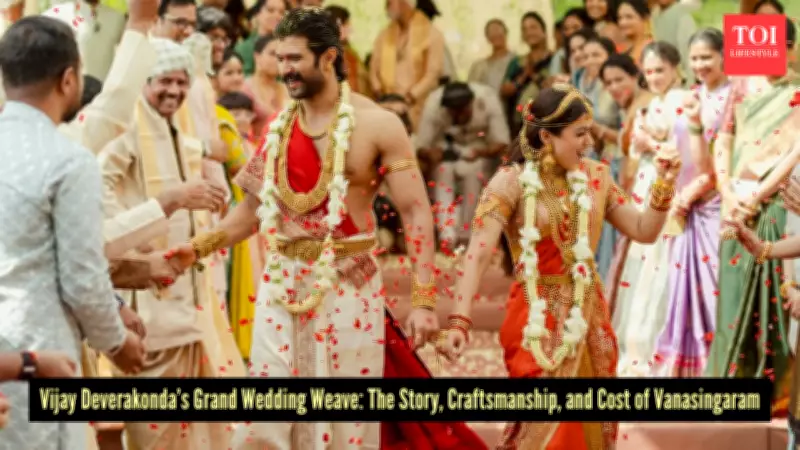 Vijay Deverakonda's Wedding Outfit: Vanasingaram Weave History and Price Guide