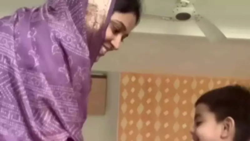 Viral Instagram Reel Shows Creative Parenting with Fruit Game and Giggles