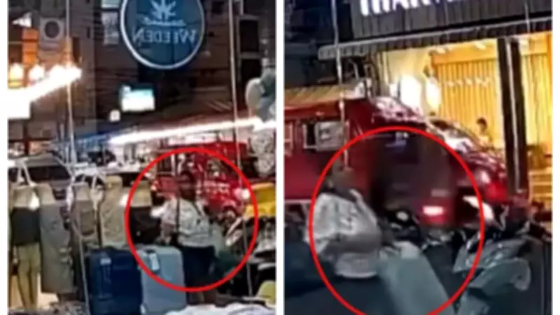 Viral Video from Phuket Shows Woman Allegedly Stealing Suitcase, Suspected to be Indian Tourist