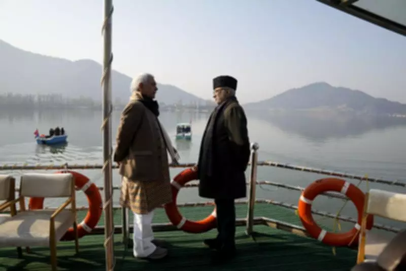 VP Radhakrishnan Enjoys Scenic Shikara Ride on Dal Lake in Srinagar