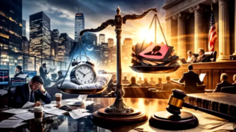 Wall Street Sleep Trial: Jury to Decide if 24/7 Availability is Essential Job Function