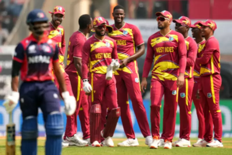West Indies Crush Nepal by 9 Wickets to Secure Super Eights Spot in T20 World Cup