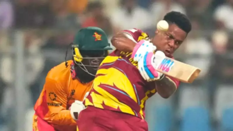 West Indies Crush Zimbabwe by 107 Runs in T20 World Cup Super Eights Clash