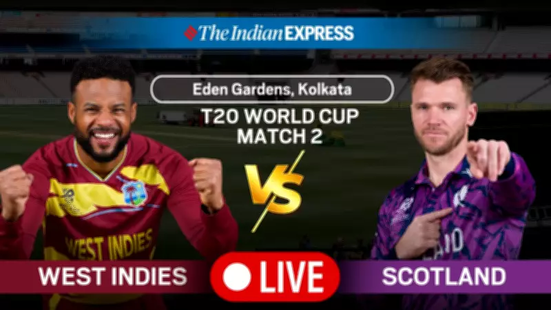 West Indies vs Scotland T20 World Cup 2026 Live: Hope's Men Target Victory in Kolkata Opener