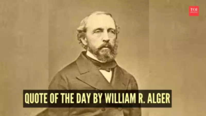 William R. Alger's Legacy: Hope and Resilience in 19th-Century America
