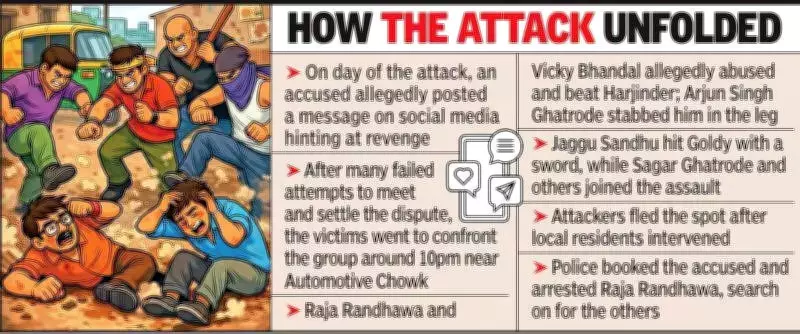 Witnesses in Attempted Murder Case Brutally Attacked in Nagpur, Police Cite Rivalry