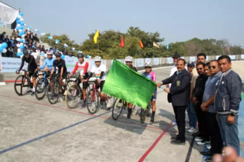 Women's Track Cycling League Launches at Guru Nanak Dev University in Amritsar
