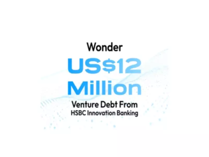 Wonder Raises $12 Million Venture Debt from HSBC Innovation Banking for Growth