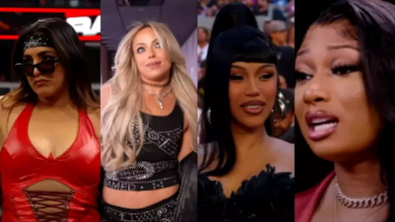 WWE's Raquel Rodriguez Challenges Cardi B & Megan Thee Stallion to WrestleMania Match