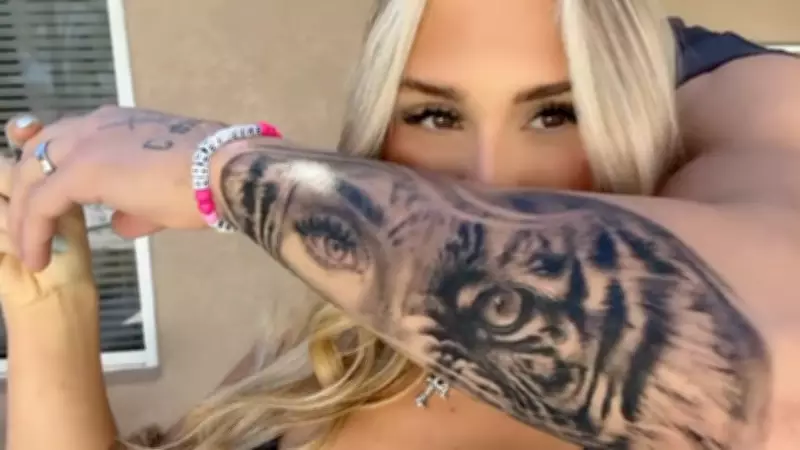 WWE's Tiffany Stratton's New Romance Sparks Frenzy as Boyfriend Gets Eye Tattoo