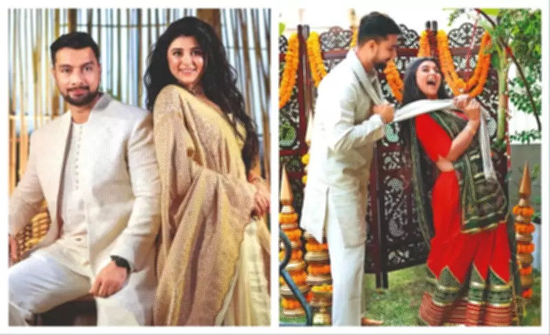 Yesha Rughani Engaged to Director Narinder Singh Bhambra in Rajkot Ceremony