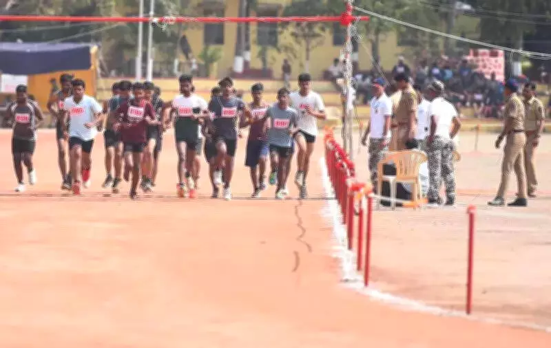 Young Candidate Dies During Police Recruitment Run in Chhatrapati Sambhajinagar