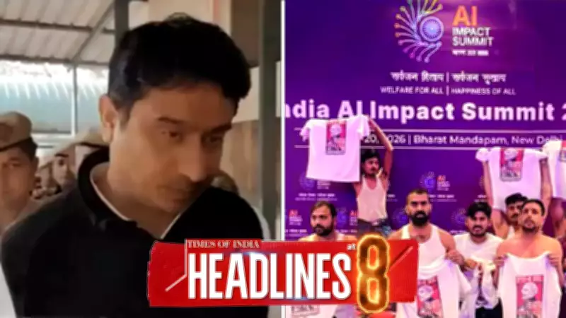 Youth Congress Chief Arrested in Shirtless Protest; Air Ambulance Crash Kills Family in Jharkhand